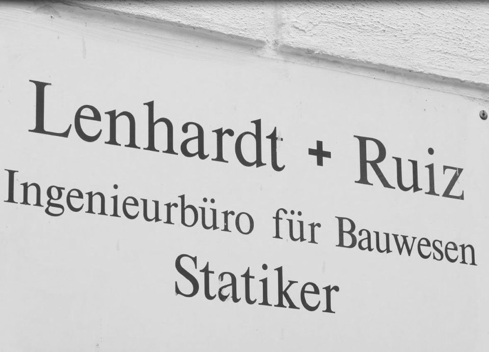 Ingenieurbüro Lenhardt + Ruiz Partnerschaft für Bauwesen - Statiker - Bauingenieur